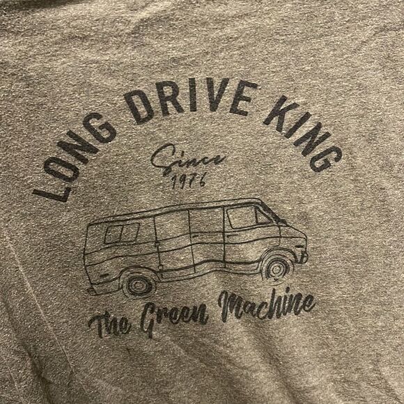 Matte grey green t shirt - Picture 3 of 3